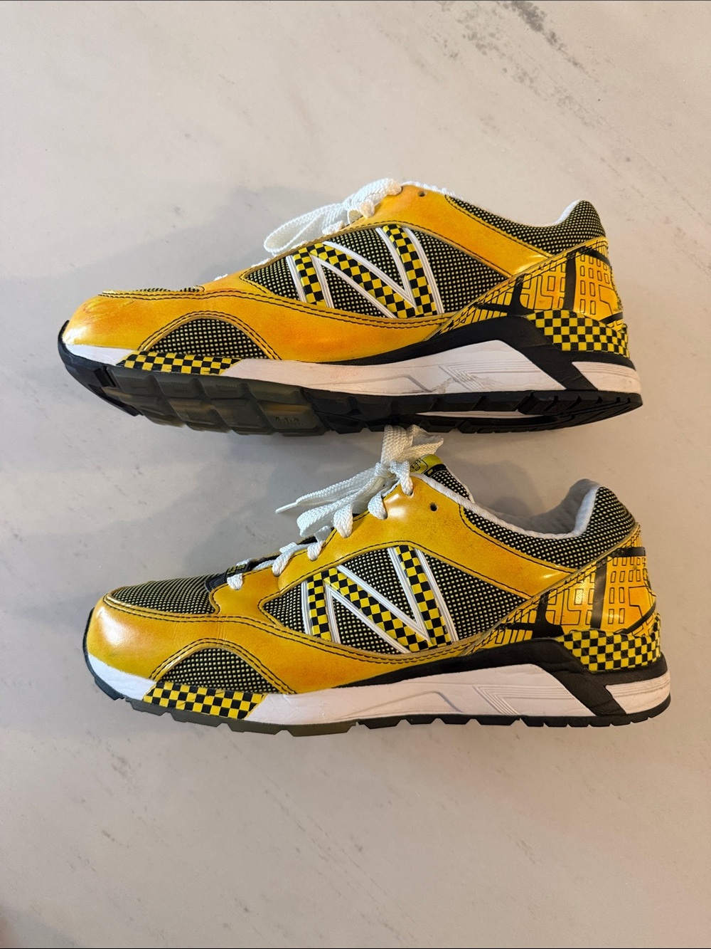 New Balance 480 Yellow Taxicab Limited Edition Sneakers Mens 8.5 MRE480TX